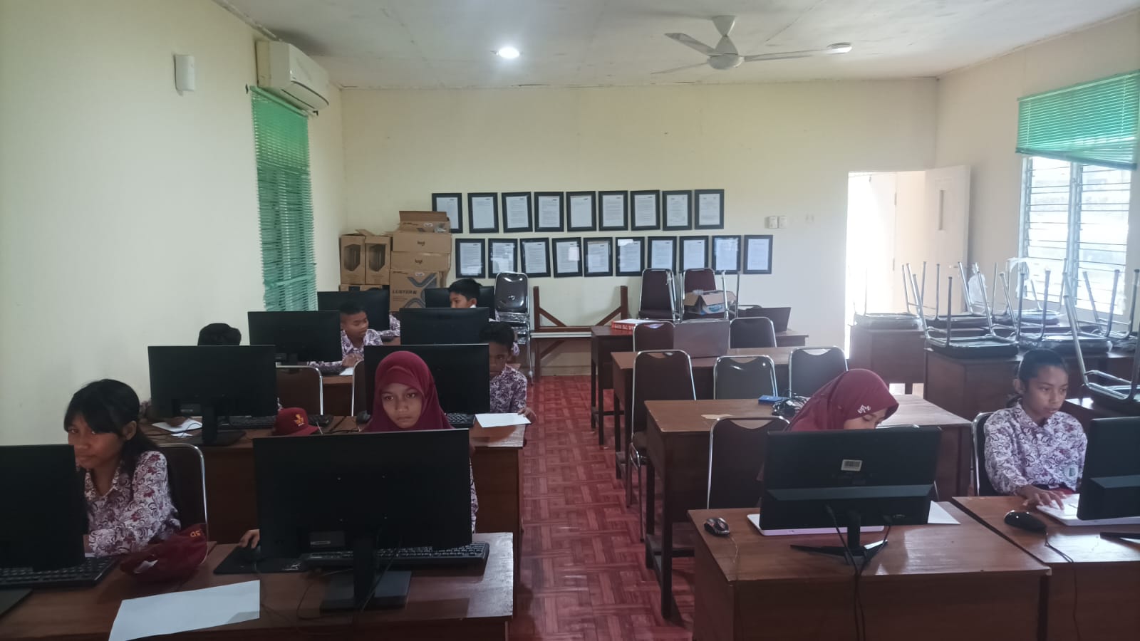 Simulasi Ujian TKA Siswa SD Evans Indonesia Sandaran